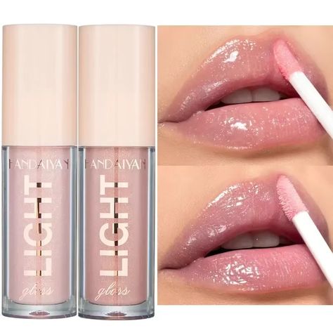 12 Colors Mirror Pearl Lip Gloss Waterproof Long Lasting Moisturizing Lipstick Shine Glitter Lip Gloss Women Makeup Cosmetics - AliExpress 66 Cream Mirror, Glitter Lip, Glitter Lip Gloss, Gloss Labial, Silicone Resin, Moisturizing Lipstick, Glitter Lips, Dark Lips, Women Makeup