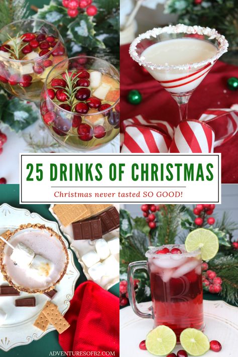 Coctails Recipes Alcohol Holiday Drinks, Christmas Day Drinks Holiday Cocktails, Fun Holiday Alcoholic Drinks, Christmas Long Island Drink, Christmas Day Cocktails, Christmas Holiday Drinks Alcohol, Fun Christmas Drinks For Adults, Holiday Alcoholic Drinks Christmas, Christmas Drinks For Adults