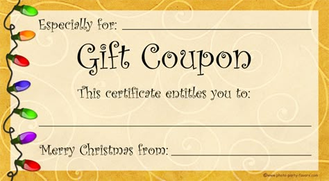 Free Printable Christmas Gift Coupons Free Printable Christmas Gift Certificate Template, Homemade Vouchers Ideas, Scentsy Coupons Free Printable, Homemade Gift Certificates Templates, Homemade Gift Certificate Ideas, Free Printable Christmas Gift Certificates, Editable Christmas Coupons Free Printable, Christmas Gift Certificate Template Printable Free, Christmas Voucher Template Free