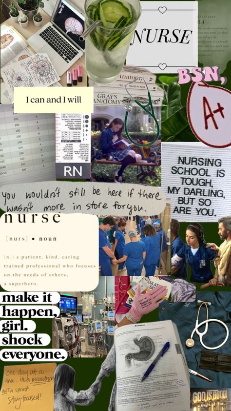 Nursing Vision Board✨ #visionboard #nursingstudent #christian #youcandoit Vision Board Nurse, Vision Board Nursing, Dream Job Doctor, Nurse Bag Essentials, Doctor Vision Board, Nursing School Vision Board, Job Doctor, Nursing Vision Board, Cardiology Nurse