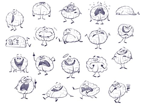 Draw Emotions, Simple Character Design, Cute Monsters Drawings, Smile For Me, Learn Animation, Drawing Cartoon Faces, Simple Character, Face Ideas, Monster Illustration