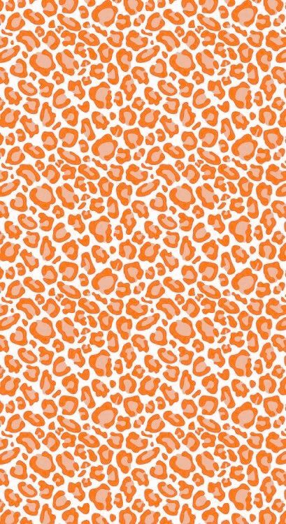 Preppy Fall Widgets, Orange Cheetah Print Wallpaper, Orange Preppy Wallpaper, Fall Preppy Wallpaper, Preppy Fall Wallpaper Iphone, Clemson Aesthetic, Orange Cheetah Print, Fall Ios, Preppy Orange