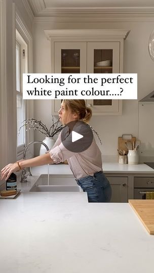 48K views · 1.5K reactions | Actually, it IS that complicated. It took a while but I found my perfect white paint 😀

Slaked Lime (105) by Little Greene

✅ No yellow undertone. 
✅ No cool, blue undertone. 
✅ Sit nicely between warm and cool. 
✅ It has a good depth to it.
✅ The perfect neutral white paint.

I discovered this colour four years ago when I was looking for the perfect white paint for my kitchen. 
It was essential that the white I chose would….

✅  Complement and warm up my green/grey cabinets 
❌ Not throw off any yellow 🙅🏼‍♀️
✅ Would be white enough to create contrast with the cabinet colour. 
❌ But not feel too white, stark or cool. 

That’s a lot for a white paint to do! But I found it 😀.

Do you struggle with choosing the right white paint colour? It’s so hard right? I’d Green Grey Cabinets, Slaked Lime Little Greene, Neutral White Paint, Perfect White Paint, Slaked Lime, Kitchen Wall Colours, Amazing Interior Design, Lime Paint, Choosing Paint