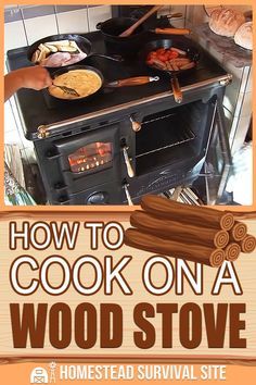 Wood Burning Cook Stove, Wood Stove Cooking, Wood Stove Fireplace, Homesteading Skills, Cooking Stove, Cool Wood Projects, Emergency Preparation, Fire Cooking, Stove Fireplace