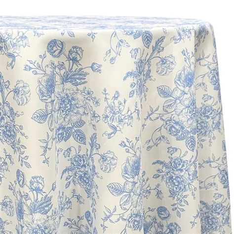 Patterns & Overlays Archives | Page 4 of 8 | Top Tier Blue Bridal Shower, Spandex Chair Covers, French Toile, Blue Toile, Pipe And Drape, Toile Fabric, Floral Tablecloth, Blue Table, Blue Bridal