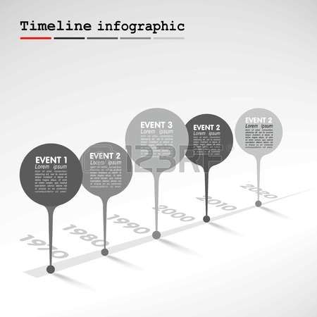 Modern Timeline Design, Company Timeline Design, Horizontal Infographic Design, Horizontal Timeline Design, Bubble Diagram Ideas, Infographic Timeline Design, Graphic Timeline, Monochrome Infographic, Timeline Graphic