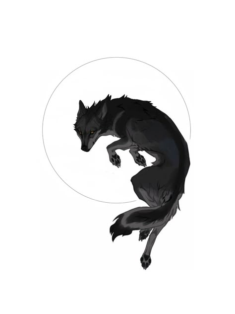 Black Wolf Drawing, Jumping Wolf, Wolf Jumping, Hyena Tattoo, Kennel Logo, Wolf Reference, Wolf Poses, Cute Wolf Drawings, Spirit Wolf