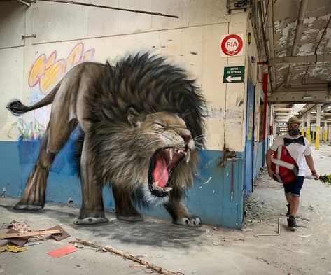 Street Art Illusions, Grafitti Street, Pavement Art, Street Art Utopia, Sidewalk Art, Street Mural, Urban Street Art, 3d Street Art, Amazing Street Art