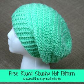 Slouch Hat Crochet Pattern, Crochet Challenge, Slouchy Hat Pattern, Crochet Adult Hat, Crochet Slouch Hat, Crochet Slouchy Hat, Crochet Hat Patterns, Crochet Hat Free, Crocheted Hat