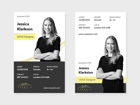 Id Design Card Employee, Identity Card Design Creative, Staff Id Card Design, Staff Card Design, Foto Id Card, Id Card Design Creative, Id Cards Design, Id Card Photo, Staff Card