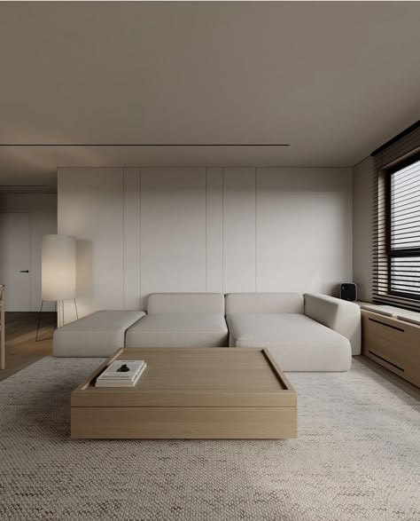 Home Hall Design, Small Apartment Design, Interior Minimalista, Smart Home Design, Minimalist Interior Design, Luxury Homes Interior, Minimalism Interior, Living Room Inspo, Minimalist Living