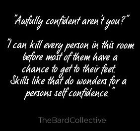 Confident. | dialogue prompt – PROMPTUARIUM | Bloglovin’ Threatening Dialogue Prompts, Assassin Dialogue Prompts, Dark Dialogue Prompts, Writing Dialogue Prompts Story Ideas, Horror Dialogue Prompts, Cool Writing Prompts, Writing Inspo Story Prompts, Story Dialogue Prompts, Fantasy Writing Prompts Dialogue