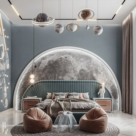 Boy Bedroom on Behance Teen Boy Bedroom Furniture, Penthouse Office, Wood Villa, Boys Bedroom Modern, Retreat Bedroom, Modern Teen Boy Bedroom, Bedroom Design Luxury, Luxury Living Room Inspiration, Luxury Kids Bedroom