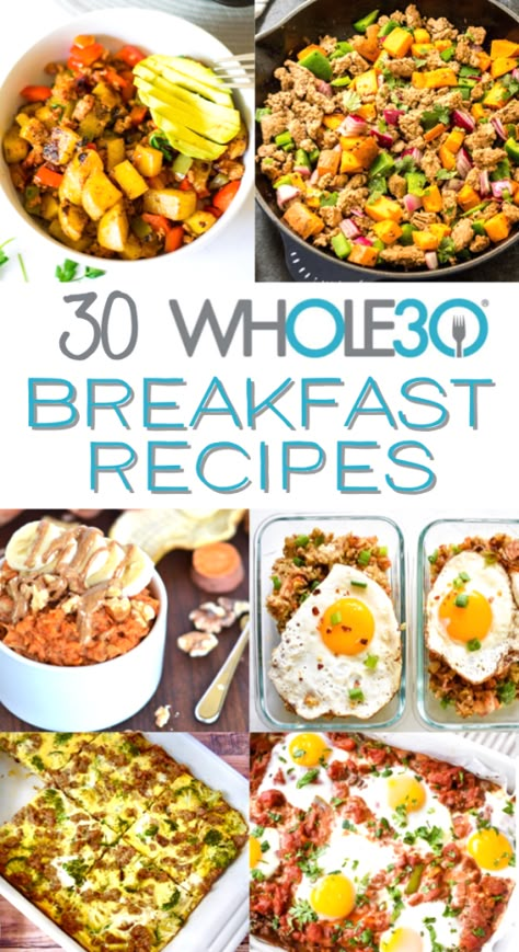 Whole 30 Breakfast Recipes, Whole30 Breakfast Recipes, Breakfast Cooking, Whole30 Breakfast, Whole 30 Meal Plan, 30 Diet, Whole 30 Breakfast, Whole 30 Diet, Recipe 30