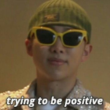 RM Trying To Be Positive Meme by Saadiya Respond Pics, Reactions Pics, Response Memes, Yoo Ah In, Reaction Photos, Bts Reaction, Bts Meme Faces, Bts Reactions, Bts Memes Hilarious