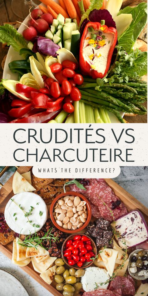 Unravel the delectable debate of Crudités vs. Charcuterie in our latest article! Discover the art of crafting ultimate platters, from colorful veggie trays to indulgent meat boards. Whether you're a fan of fresh crunch or savory delights, this article has your next gathering covered!