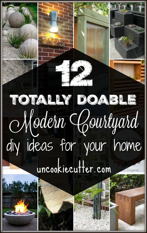 I've rounded up some ideas for your entrance landscaping design. Mid Century design to small classic gardens, I've got DIY projects for everyone. #courtyard #garden #landscaping Mid Century Modern Deck, Backyards On A Budget, Mid Century Modern Landscaping, Mid Century Landscaping, Entrance Landscaping, Modern Courtyard, Courtyard Landscaping, Modern Front Yard, Courtyard Ideas