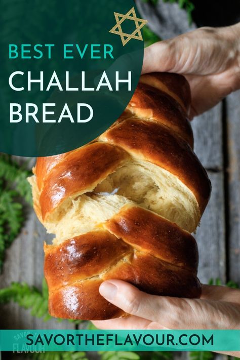 Easy Challah, Challah Bread Recipe, Jewish Sabbath, Challah Recipe, Challah Bread Recipes, Jewish Foods, Jewish Cuisine, Hanukkah Food, Artisan Bread Recipes