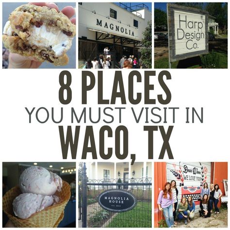 8 Places You Must Visit in Waco, TX | Six Sisters' Stuff | Bloglovin’ Texas Bucket List, Texas Road Trip, Texas Adventure, Texas Vacation, Texas Trip, Six Sisters Stuff, Texas Vacations, Texas Roadtrip, Magnolia Farms