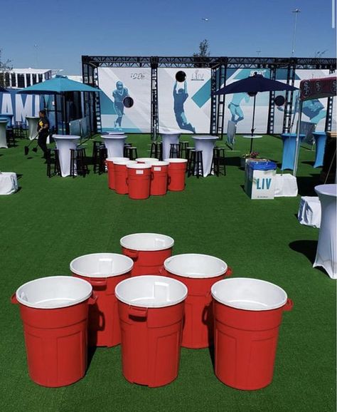 Beer Event Ideas, Outdoor Yard Games For Adults, Beer Activation Ideas, Corporate Event Activations, Backyard Fun For Adults, Brewery Event Ideas, Garden Party Activities Adults, Party Activities Adults, Adult Outdoor Party Games