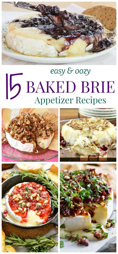 Brie Appetizer Recipes, Best Baked Brie, Brie Recipes Appetizers, Baked Brie Appetizer, Baked Brie Recipes, Brie Appetizer, Brie Recipes, God Mat, Baked Brie