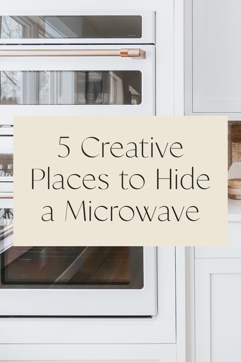 Microwave Next To Refrigerator, Microwave Behind Cabinet Door, Above Stove Storage Ideas, Space For Microwave In Kitchen, Microwave Oven Placement In Kitchen, In Drawer Microwave, Get Microwave Off Counter, Microwave Toaster Oven Cabinet, Mount Microwave Under Cabinet