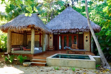 Bahay Kubo Design, Modern Bahay Kubo, Hut Design, Tropical Beach Houses, Hut House, Tropical House Design, Bamboo House Design, Mud House, Bali House