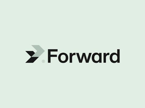 Forward Branding & Logo Design by Second Eight on Dribbble Forward Logo, Arrow Logo Design, Fast Logo, Future Logo, Bank Branding, Corporate Logo Design, Banks Logo, Logo Design Inspiration Creative, Coffee Shop Logo