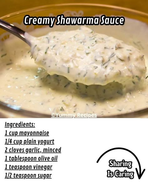 How To Make Shawarma Sauce, Homemade Food Business Ideas, Sauce For Chicken Shawarma, Mediterranean Sauce Recipes, Garlic Sauce Recipe Shawarma, Shawarma White Sauce Recipe, Schwarma Garlic Sauce, Sauce For Shawarma, Shawarma Sauce Recipe