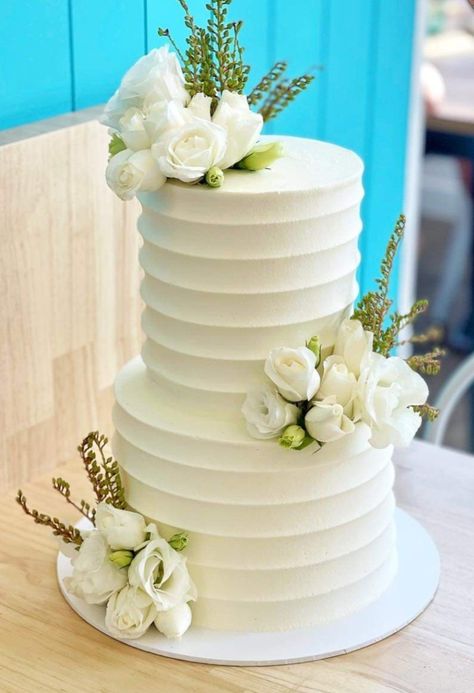 Simple Elegant Wedding Cakes 2 Tier, 2 Tier Wedding Cakes Simple Elegant, Wedding Cakes Simple, Tier Wedding Cakes, Wedding Cake Simple Elegant, 2 Tier Wedding Cakes, Cakes Simple, Simple Wedding Cake, Tiered Wedding Cake