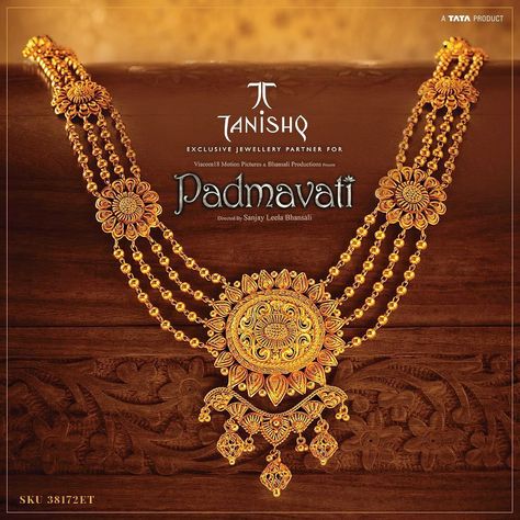 Each piece of #TanishqxPadmavati is quintessentially Indian and perfect for all your ethnic ensembles. Explore more on our website and… Tanishq Jewellery, Rani Haar, Gold Jewellry, Gold Necklace Indian, Jewelry Designing, Gold Necklace Indian Bridal Jewelry, Cleaning Silver Jewelry, Jewellery Indian, Silver Jewellery Indian