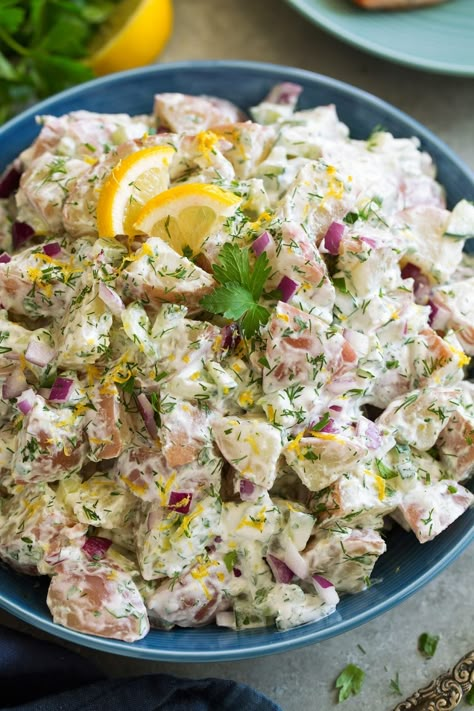 Potato Salad Mayonnaise, Greek Potato Salad, Potato Salad With Apples, Potato Salad Dill, Potato Salad Dressing, Potato Salad Recipes, Potato Salad Recipe Easy, Potato Salad Healthy, Potatoe Salad