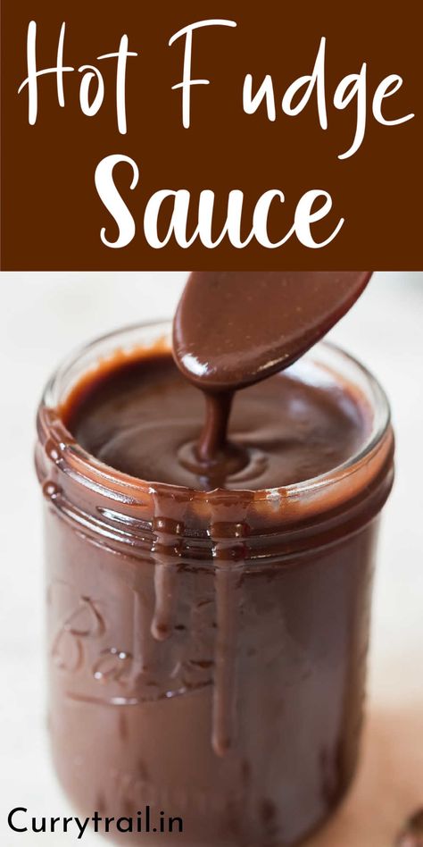 Easy Hot Fudge Sauce, Easy Hot Fudge, Ice Cream Sauce, Homemade Hot Fudge, Sweet Sauces, Hot Fudge Sauce, Ice Cream Cakes, Fudge Easy, Fudge Sauce