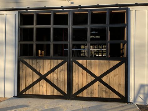 Dutch Barn Doors, Horse Barn Doors, Barn Style Garage, Exterior Barn Doors, Stable Doors, Aiken South Carolina, Dutch Doors, Build My Own House, Stall Door