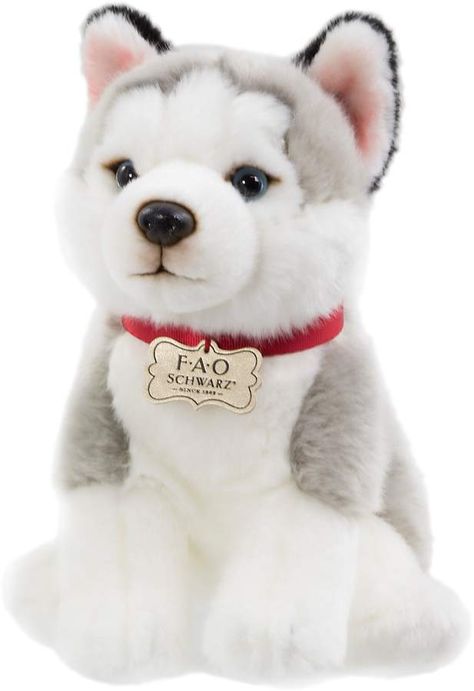 Fao Schwarz FAO Schwarz 10-inch Puppy Floppy Husky Toy Plush #inch#FAO#Fao Husky Plush, Wolf Stuffed Animal, Fao Schwarz, Cute Little Kittens, Kawaii Plush, Kawaii Plushies, Cuddly Toy, Teddy Bear Plush, Cute Stuffed Animals