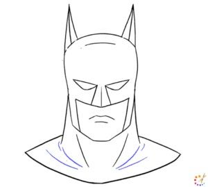 Batman Drawing Easy, How To Draw Batman, Face Coloring Pages, Face Mask Template, Batman Face, Face Coloring, Batman Drawing, Batman Mask, Batman Pictures