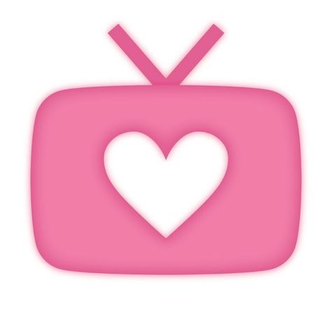 𝙏𝙑 𝘼𝙋𝙋 𝙄𝘾𝙊𝙉 <3 Tv App Icon, Iphone Setup, Cute App Icons, Heart App, Icons For Apps, Icons Pink, App Background, Apple Icon, Widget Icons