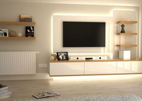 Modern tv stand design ideas for small living room 01 टीवी यूनिट डिजाइन, टीवी यूनिट, बेडरूम डिजाइन, Tv Kastenwanden, Lcd Wall, Modern Tv Room, Tv Mounted, Designs Room, Tv Unit Interior