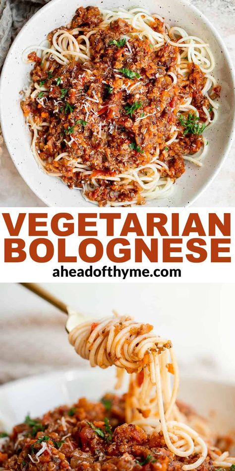 Vegetarian Bolognese Veggie Spaghetti Bolognese, Vegetarian Pasta Bolognese, Vegetable Bolognese Sauce, Meatless Bolognese Sauce, Vegetarian Bolognese Sauce, Veggie Bolognese Sauce, Vegetarian Spaghetti Bolognese, Dinners Pasta, Spaghetti Sauces