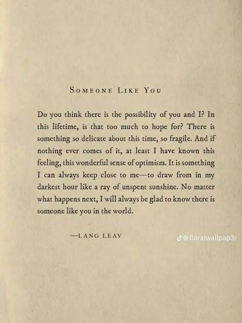 Lang Leav Quotes, Lang Leav Poems, Lang Leav, طابع بريدي, Someone Like You, Poems Quotes, Poetry Words, Poem Quotes, Quotes Poetry