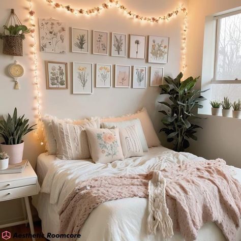 Bloomcore Aesthetic Room Decor 🌹🪻🌸🌺🌷🌻🌼 #bloomcore #bloomcoreaesthetic #bloomcoredecor #aestheticroom #aesthetic #aestheticroomideas #roominspiration #bedroominspo #bedroominspiration #bedroomstyling #bedroomstyle #bedroomstyles #bedroomstylingideas Room Ideas Aesthetic Flowers, Soft Floral Bedroom Aesthetic, Flower Themed Bedroom Aesthetic, Flower Room Decor Aesthetic, Flower Room Aesthetic, Room Ideas Flowers, Flower Bedroom Aesthetic, Floral Room Ideas, Flower Themed Bedroom