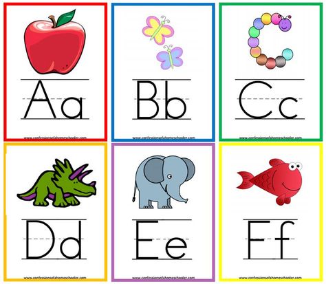 13 Sets of Free, Printable Alphabet Flash Cards for Preschoolers: Confessions of a Homeschooler's Printable Alphabet Flash Cards Printable Alphabet Flashcards, Kids Flash Cards, Flash Card Template, Alphabet Flash Cards Printable, Letter Flashcards, Free Printable Alphabet, Alphabet Flash Cards, Free Printable Flash Cards, Abc Flashcards