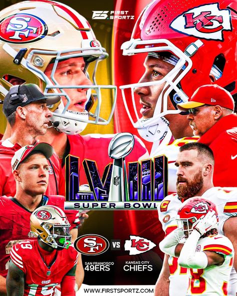 Super Bowl Teams, Go 49ers, Bang Bang Niner Gang, September Love, Chiefs Wallpaper, Mickey Mouse Invitation, Kc Chiefs Football, Go Chiefs, Nfl 49ers