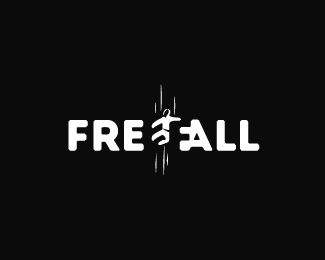 This is brilliant! Freefall logo design by nydesign Identity Inspiration, Logo Brand Identity, Logo Design Inspiration, Brand Identity, To Tell, Logo Design, Design Inspiration, ? Logo, Quick Saves