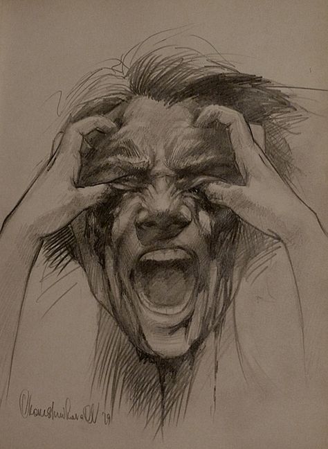 Pensil, paper 21x30cm Anger Sketches, Anger Drawing, A Level Art Sketchbook, Draw Ideas, Anger Issues, A Level Art, Graphic Arts, Art Sketchbook, Anger