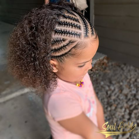 Braids for Girls Baby Hair Braids, Little Black Girls Natural Hair Braids, Braided Toddler Hairstyles Black, Curly Braids For Kids, Braids For Mixed Girls Kids, Toddler Hairstyles Girl Braids, Black Toddler Hairstyles Girl Braids, Braids For Toddler Girls Black, Toddler Girl Braid Styles