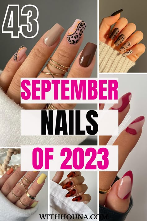 Let's Welcome September with the cutest September nails of 2023. There is nothing better than saying goodbye to summer and welcome the fall season with one of these trendy fall nails of 2023. We've got you everything from trendy September nail colors of 2023 to choose from, September nails color fall, September nail designs, cute September nails, short September nails, September nail ideas 2023, and so much more. Nails 2023 Trends Autumn, Trending Nails 2023 Fall, Autumn 2023 Nails, Nail Autumn 2023, Nails October 2023, Nail Fall 2023, Nails For Fall 2023, Nail Designs Fall 2023, Nail Trends Fall 2023