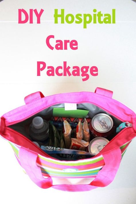 DIY Hospital Care Package ~ So easy and thoughtful...: Hospital Care Package, Chemo Care, Spinal Fusion, Blessing Bags, Bronze Award, Hospital Stay, Ministry Ideas, Survival Kits, Common Thread