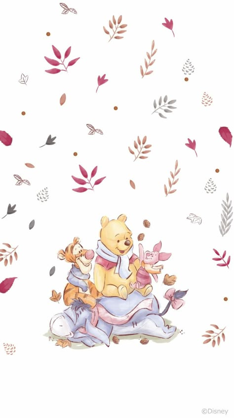 Winnie the Pooh Pooh Background, Winnie The Pooh Background, Winnie The Pooh Drawing, November Wallpaper, Pooh Pictures, Idee Babyshower, Winnie The Pooh Pictures, Winnie The Pooh Christmas, Cute Winnie The Pooh