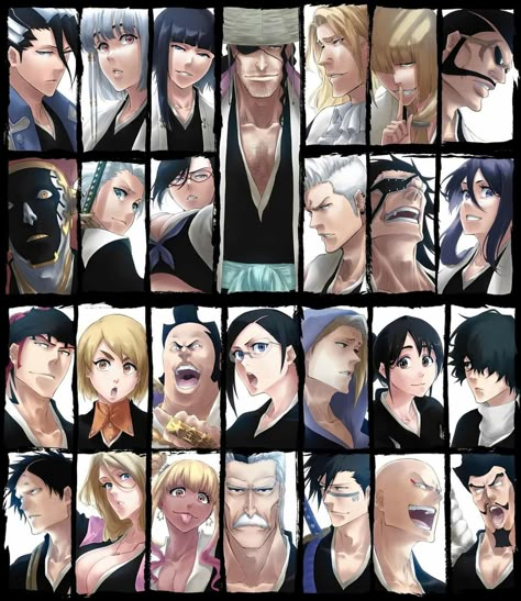 New Gotei 13, Rukia And Renji, Isane Kotetsu, Bleach Captains, Bleach Ichigo And Rukia, Saitama Genos, Shinji Hirako, Aot Cosplay, Bleach Thousand Year Blood